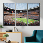 Chicago Bears Soldiers Field Wall Art Canvas Print, Framed and Ready to Hang