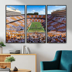 Tennessee Neyland Stadium Wall Art, Sports Arena Canvas, Framed and Ready to Hang