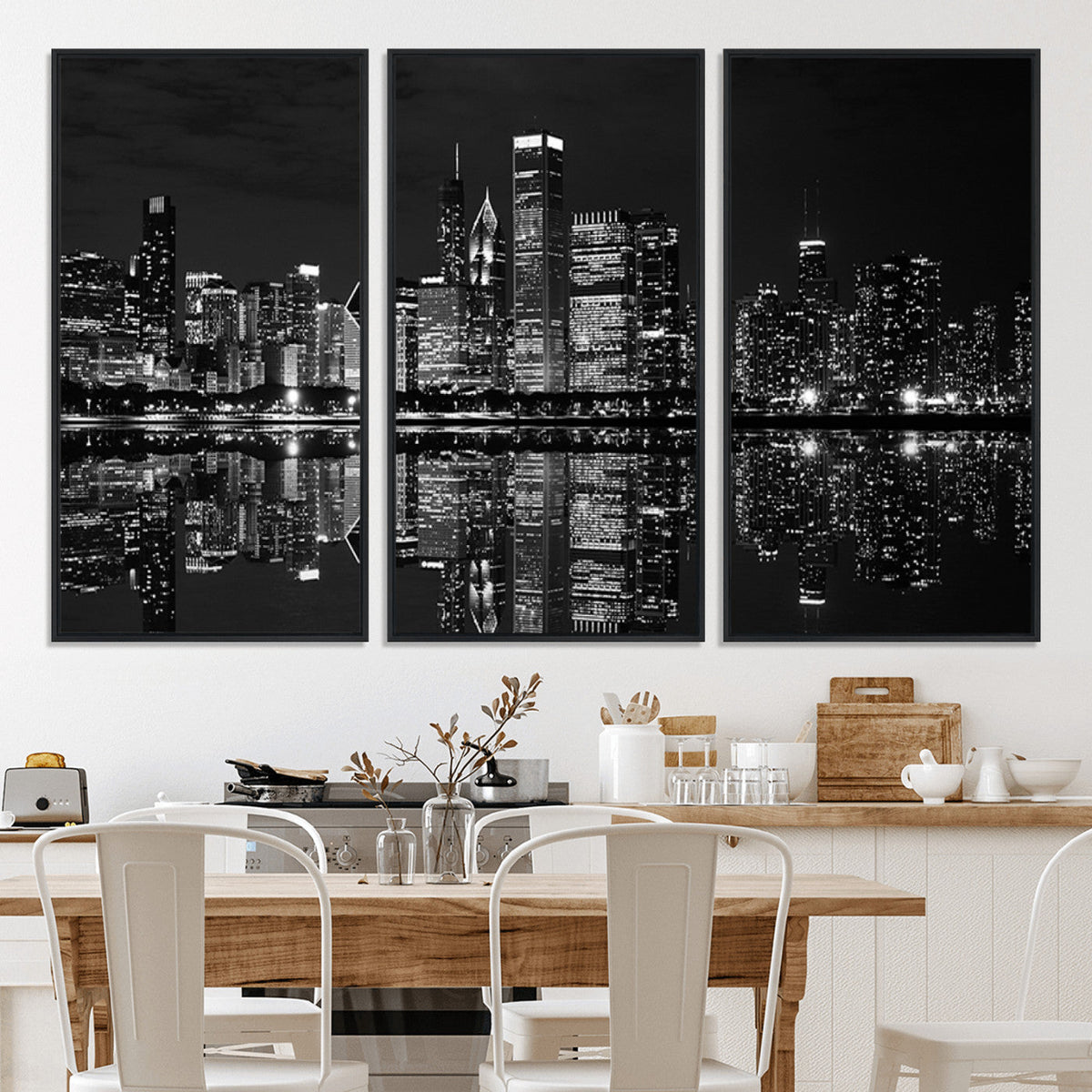 Chicago Wall Art Canvas Print