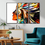 Profile Colors Canvas Print