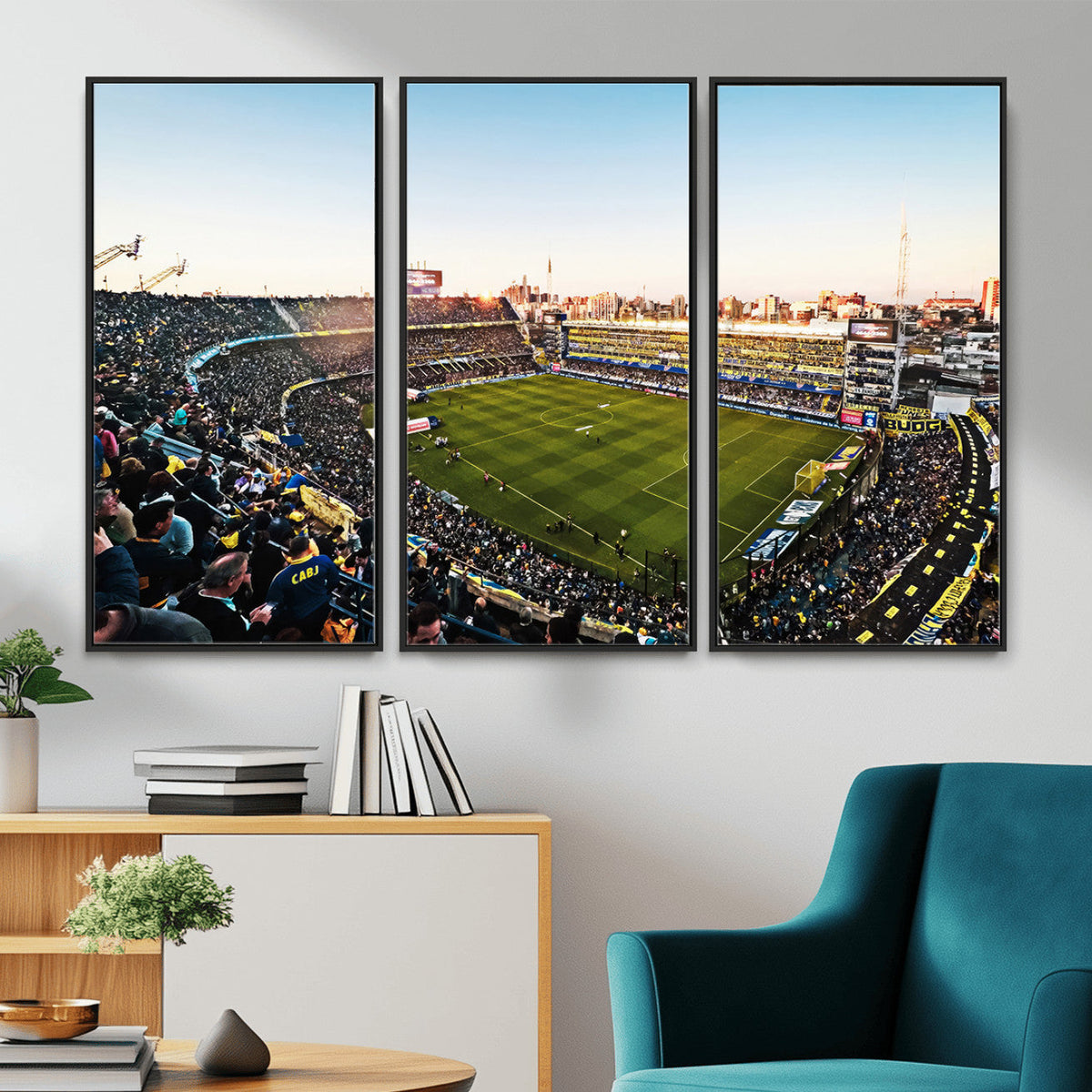 Boca Juniors Soccer Team Print, Buenos Aires Bombonera