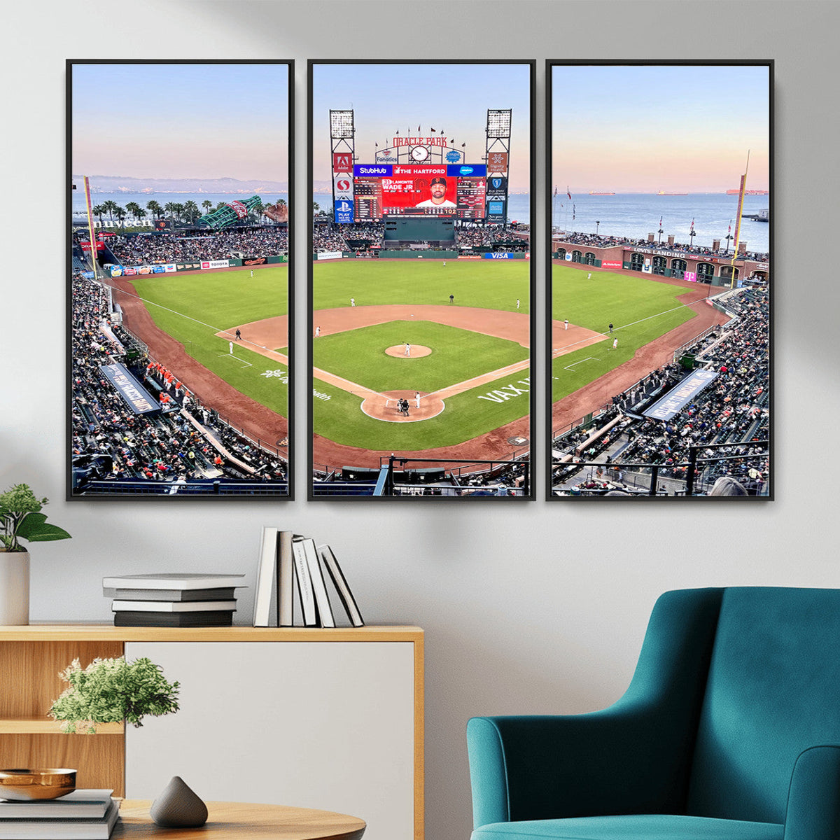 San Francisco Giants Baseball Team Print, Oracle Park