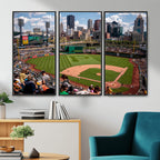 Pittsburgh Pirates Baseball Team Print, PNC Park Stadium