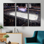 Amalie Arena Florida Wall Art Canvas Print, NHL Hockey, Framed and Ready to Hang