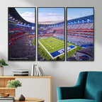 Buffalo Bills Football Team Print Canvas, Buffalo Highmark Stadium
