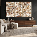 Farmhouse Bighorn Sheep Wall Art Canvas Print