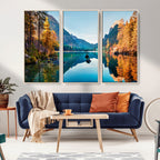 Fantastic Autumn Panorama Wall Art Canvas Print