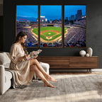 Target Field Stadium Wall Art Canvas Print, Minnesota Twins