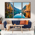 Fantastic Autumn Panorama Wall Art Canvas Print