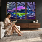 FC Porto Soccer Team Print Canvas, Dragon Stadium Wall Art