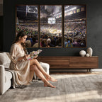 Bridgestone Arena Wall Art Canvas, Nashville Predators