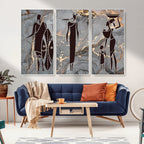 African American Wall Art | Elegant African Women Canvas Print