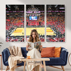Miami Heat Basketball Team Print Wall Art, Kaseya Center