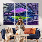 FC Porto Soccer Team Print Canvas, Dragon Stadium Wall Art