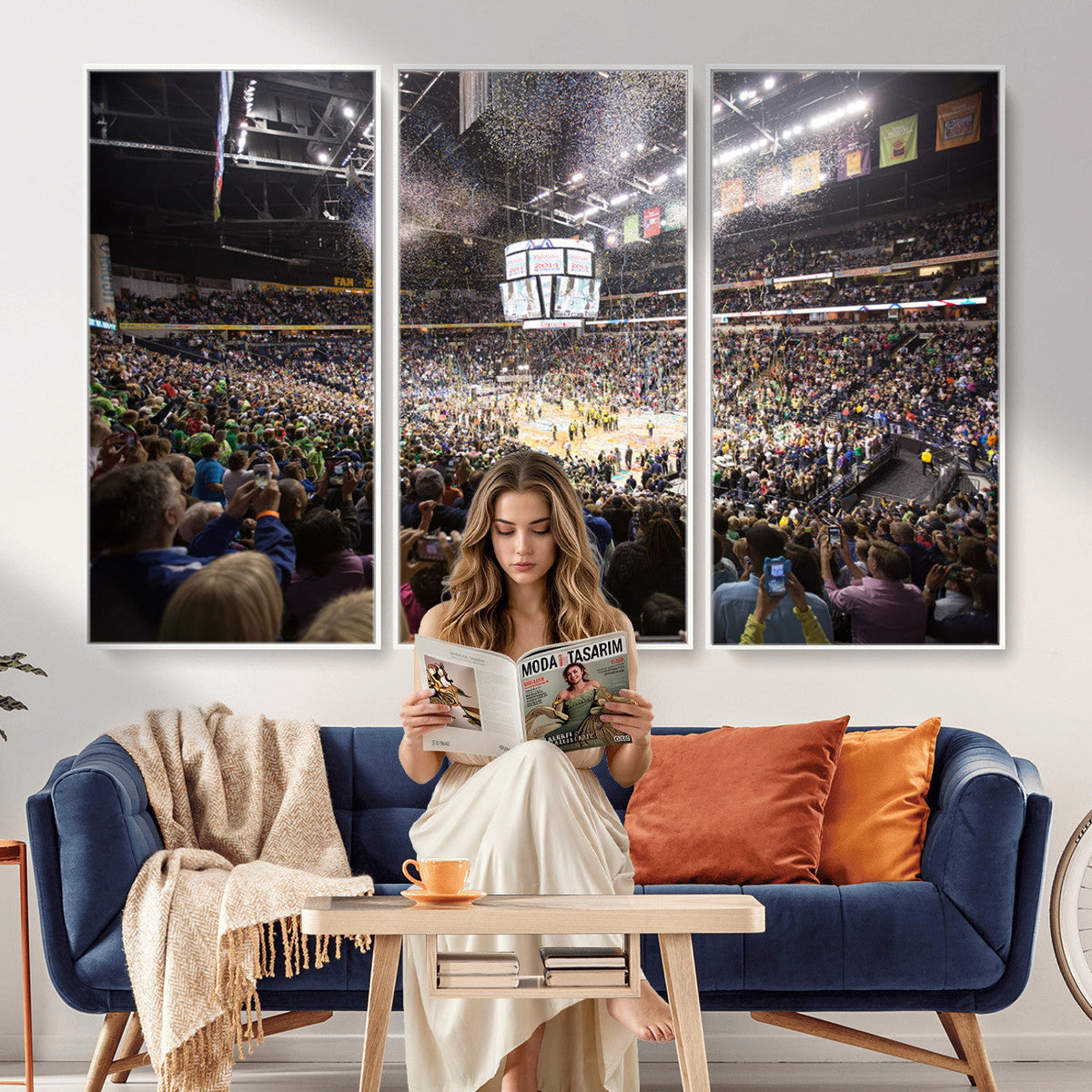 Bridgestone Arena Wall Art Canvas, Nashville Predators