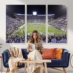 Brigham Young University Cougars Football Print Canvas