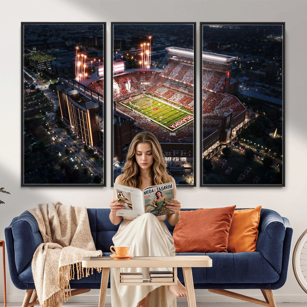 Oklahoma Memorial Stadium, Gaylord Memorial Stadium Wall Art