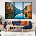 Fantastic Autumn Panorama Wall Art Canvas Print