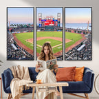 San Francisco Giants Baseball Team Print, Oracle Park