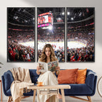 Amerant Bank Arena Wall Art Canvas Print, Hockey Arena