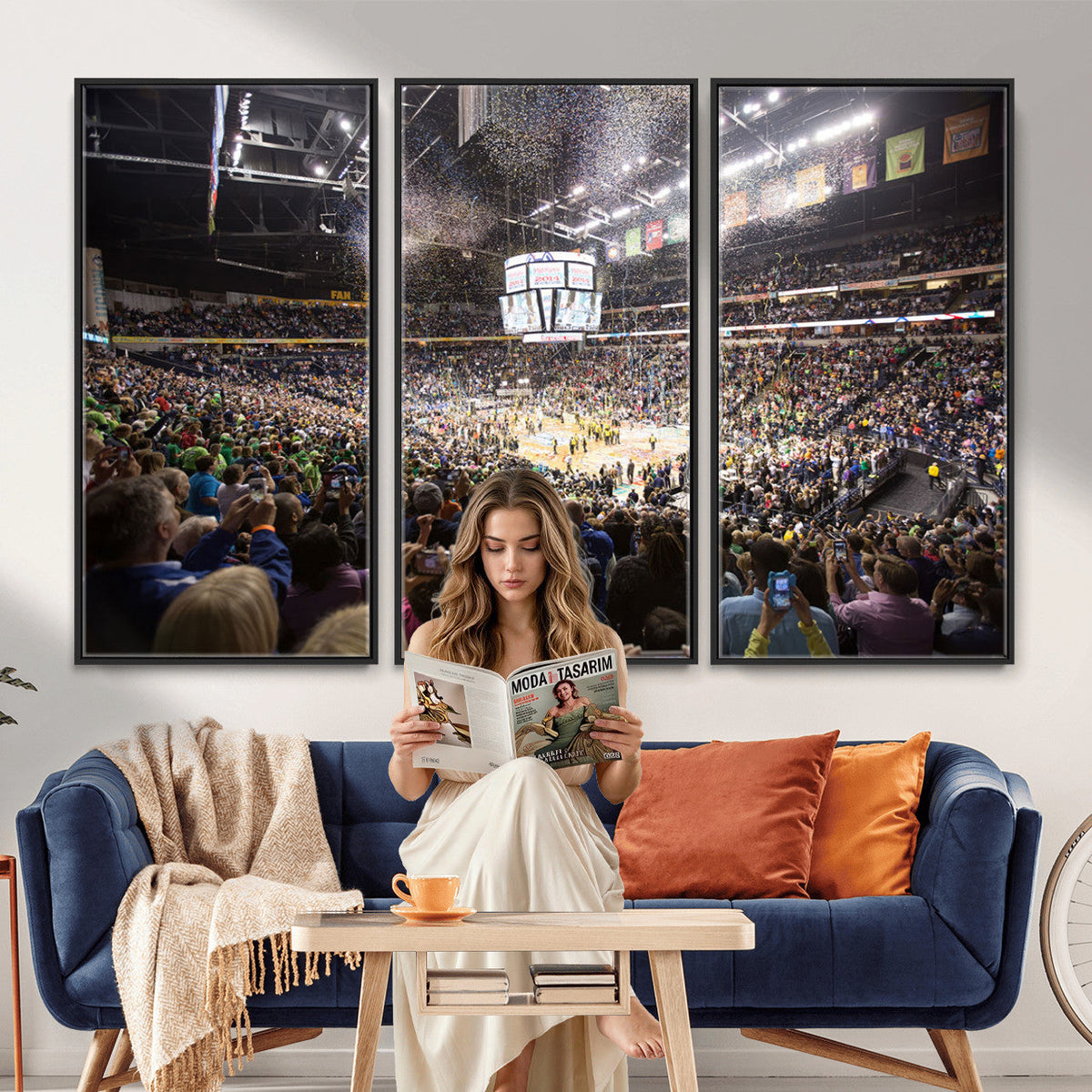 Bridgestone Arena Wall Art Canvas, Nashville Predators