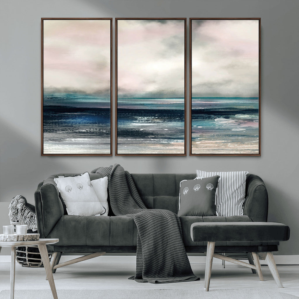 Contemporary Abstract Wall Art Canvas Print