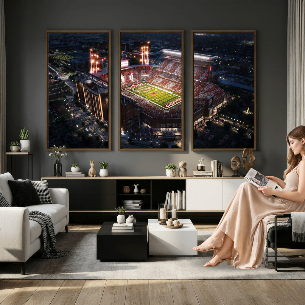Oklahoma Memorial Stadium, Gaylord Memorial Stadium Wall Art