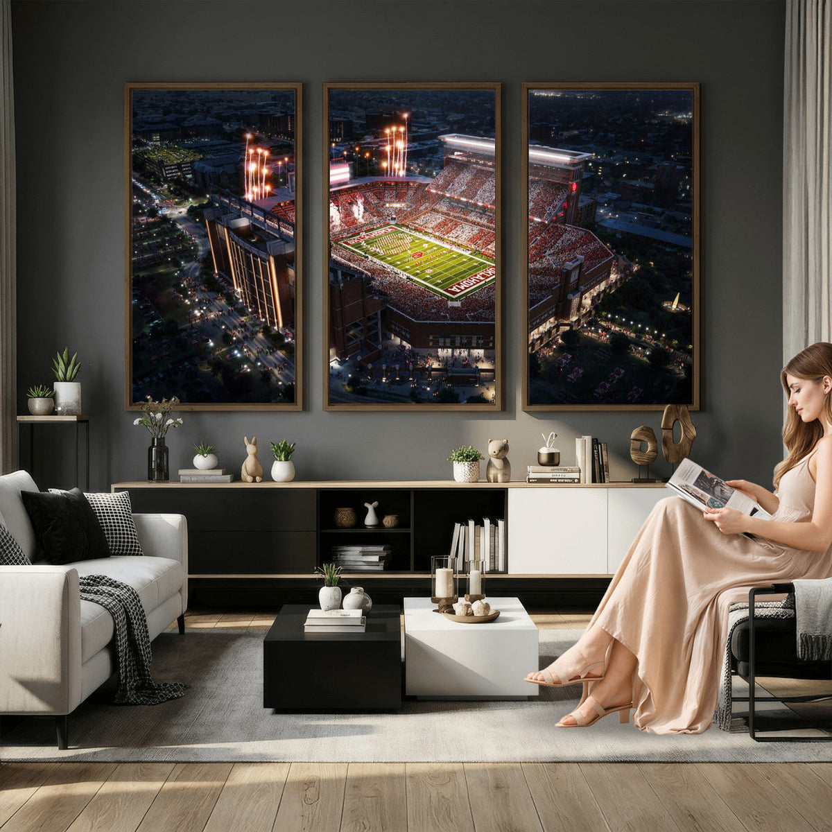 Oklahoma Memorial Stadium, Gaylord Memorial Stadium Wall Art