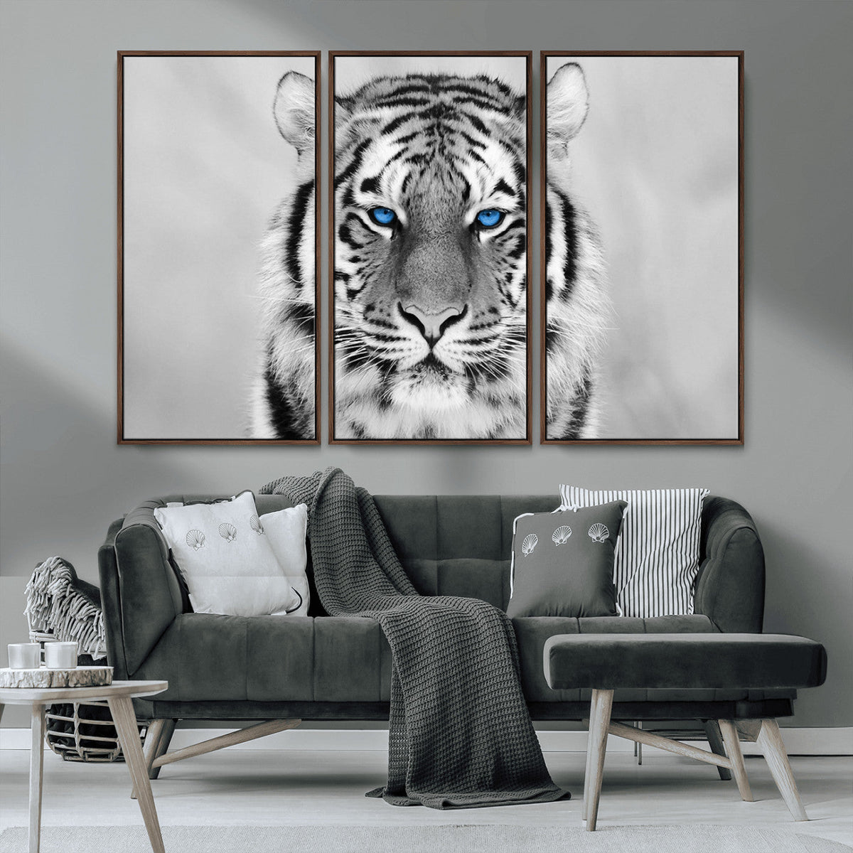 Tiger Canvas Artwork Wall Art Print