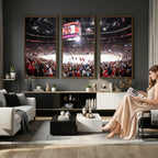 Amerant Bank Arena Wall Art Canvas Print, Hockey Arena