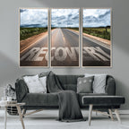 Recovery Road Wall Art Canvas Print