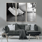 Ice Hockey Wall Art Canvas Print