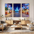 Disney Castle Wall Art | Large Magic Kingdom Canvas Artwork
