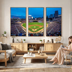 Target Field Stadium Wall Art Canvas Print, Minnesota Twins