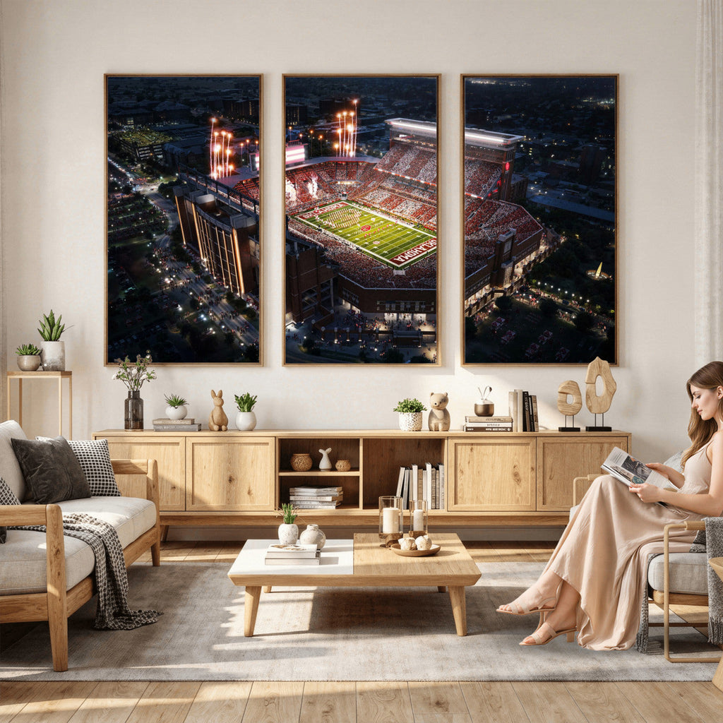 Oklahoma Memorial Stadium, Gaylord Memorial Stadium Wall Art