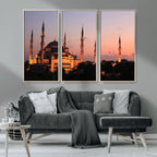 Wall Art Turkey Istanbul Skyline Canvas Print
