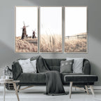 Farm Prints, Set of 6 Farmhouse Wall Art Canvas, Country House Decor