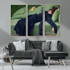 Decadent Girl by Ramon Casas Wall Art Canvas Print, Framed