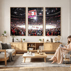 Amerant Bank Arena Wall Art Canvas Print, Hockey Arena
