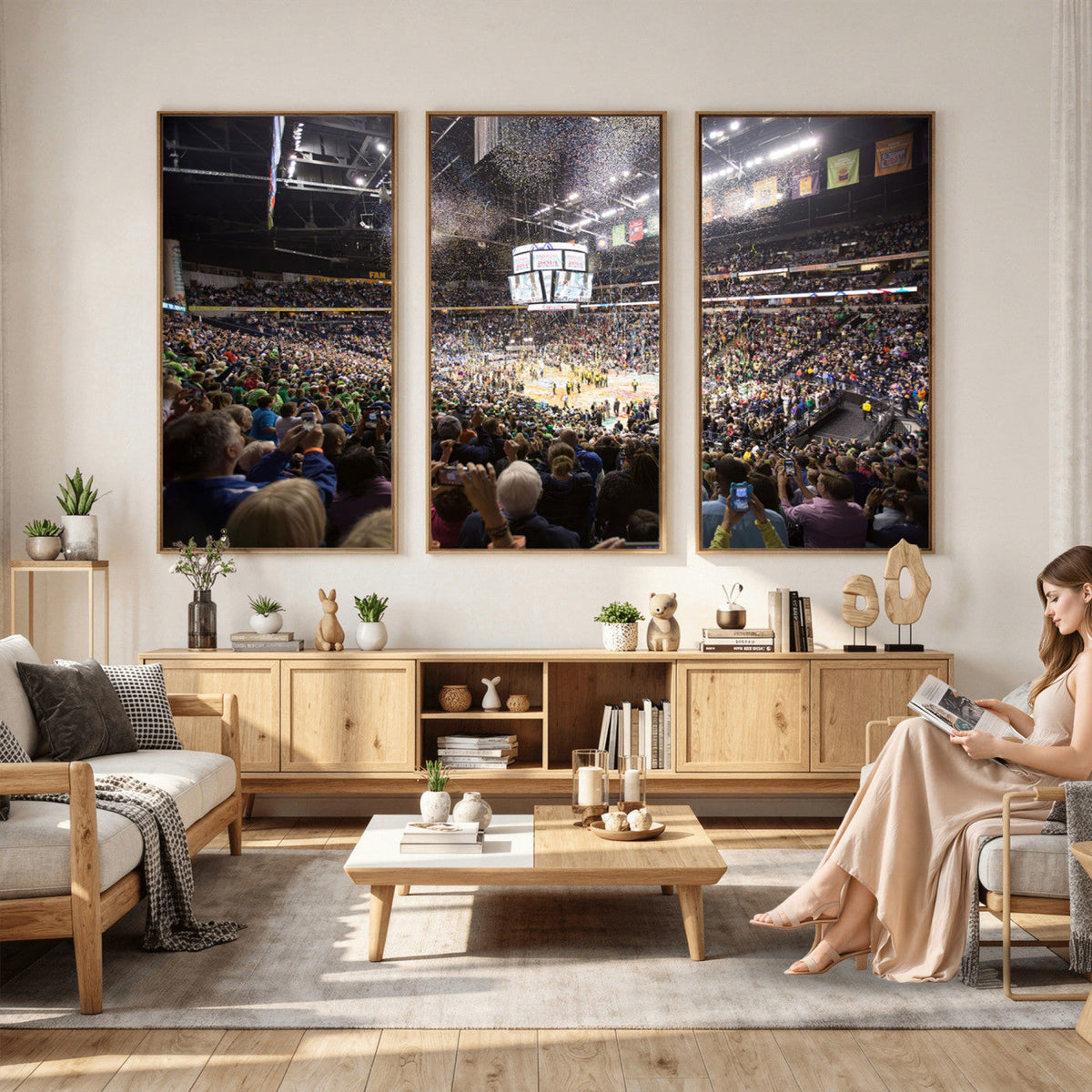 Bridgestone Arena Wall Art Canvas, Nashville Predators