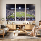 Brigham Young University Cougars Football Print Canvas