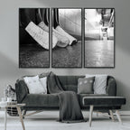 Ice Hockey Wall Art Canvas Print