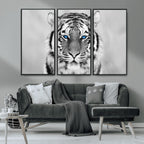 Tiger Canvas Artwork Wall Art Print