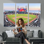 San Francisco Giants Baseball Team Print, Oracle Park