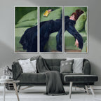 Decadent Girl by Ramon Casas Wall Art Canvas Print, Framed