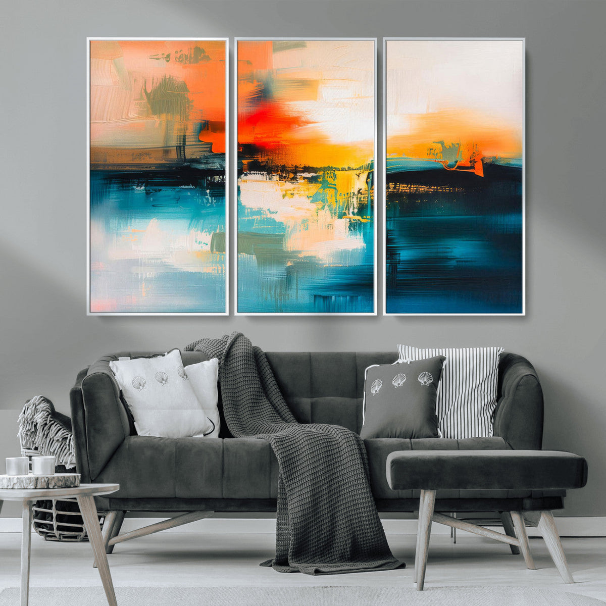 Colorful Abstract Wall Art | Bold Modern Canvas Print | Ready to Hang