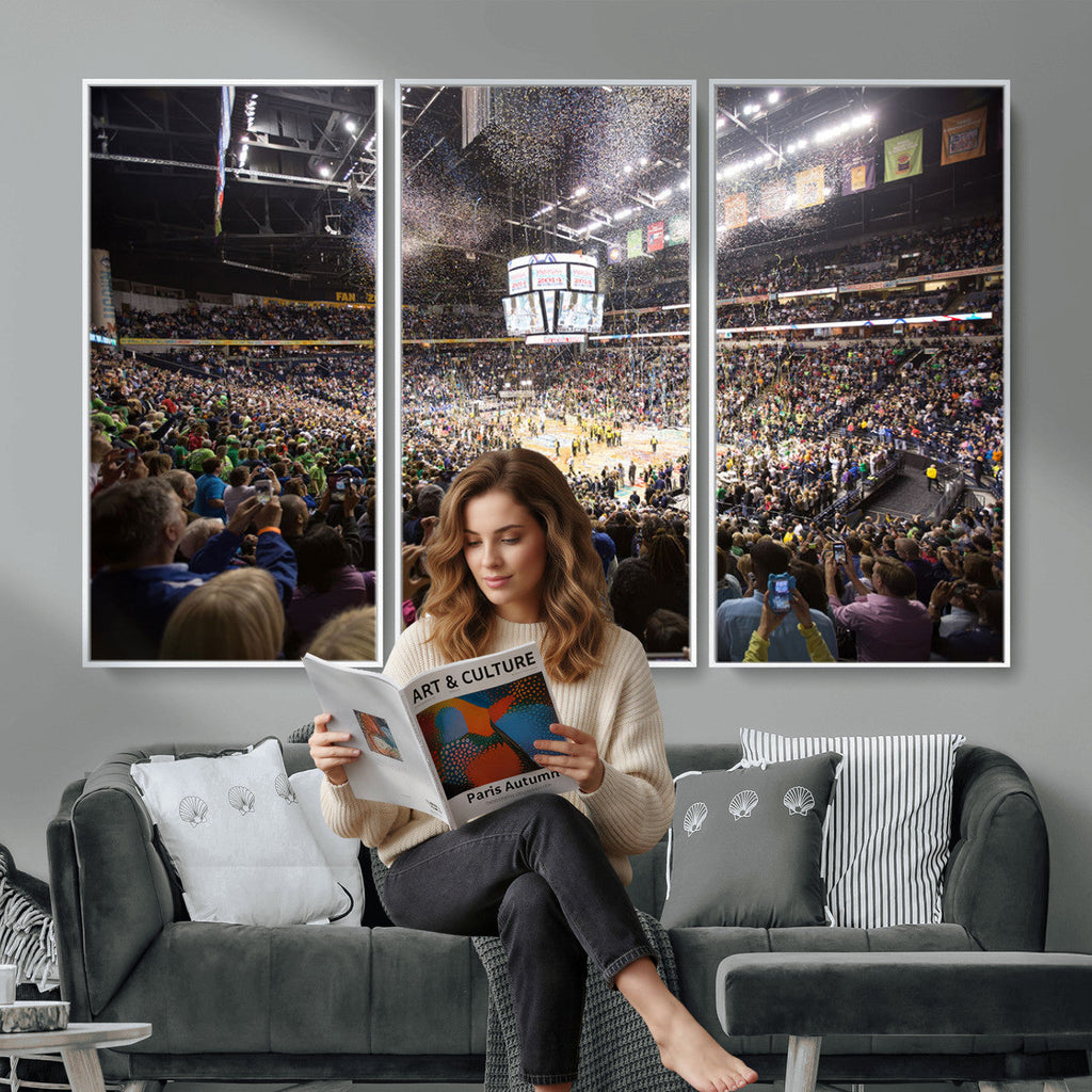 Bridgestone Arena Wall Art Canvas, Nashville Predators