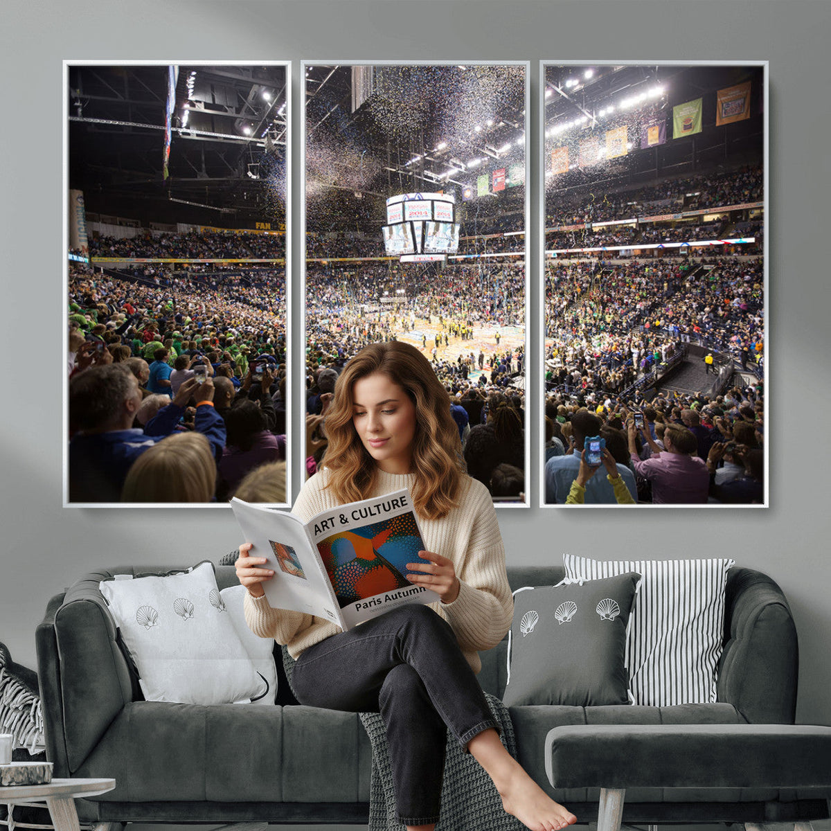Bridgestone Arena Wall Art Canvas, Nashville Predators