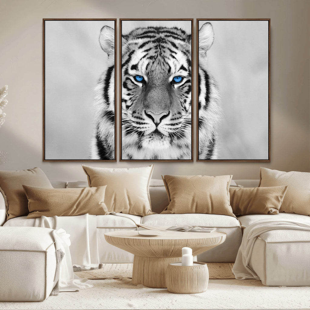 Tiger Canvas Artwork Wall Art Print