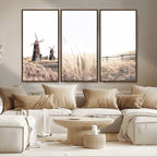 Farm Prints, Set of 6 Farmhouse Wall Art Canvas, Country House Decor